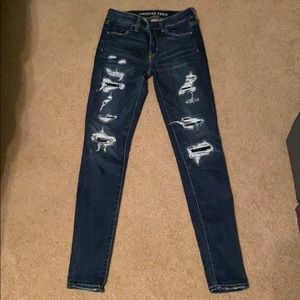 American eagle mid rise jegging